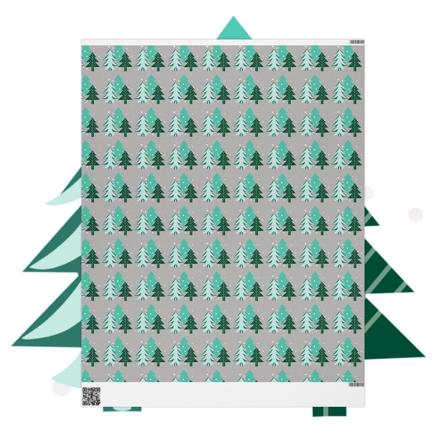 Modern Christmas trees - Gift Wrapper