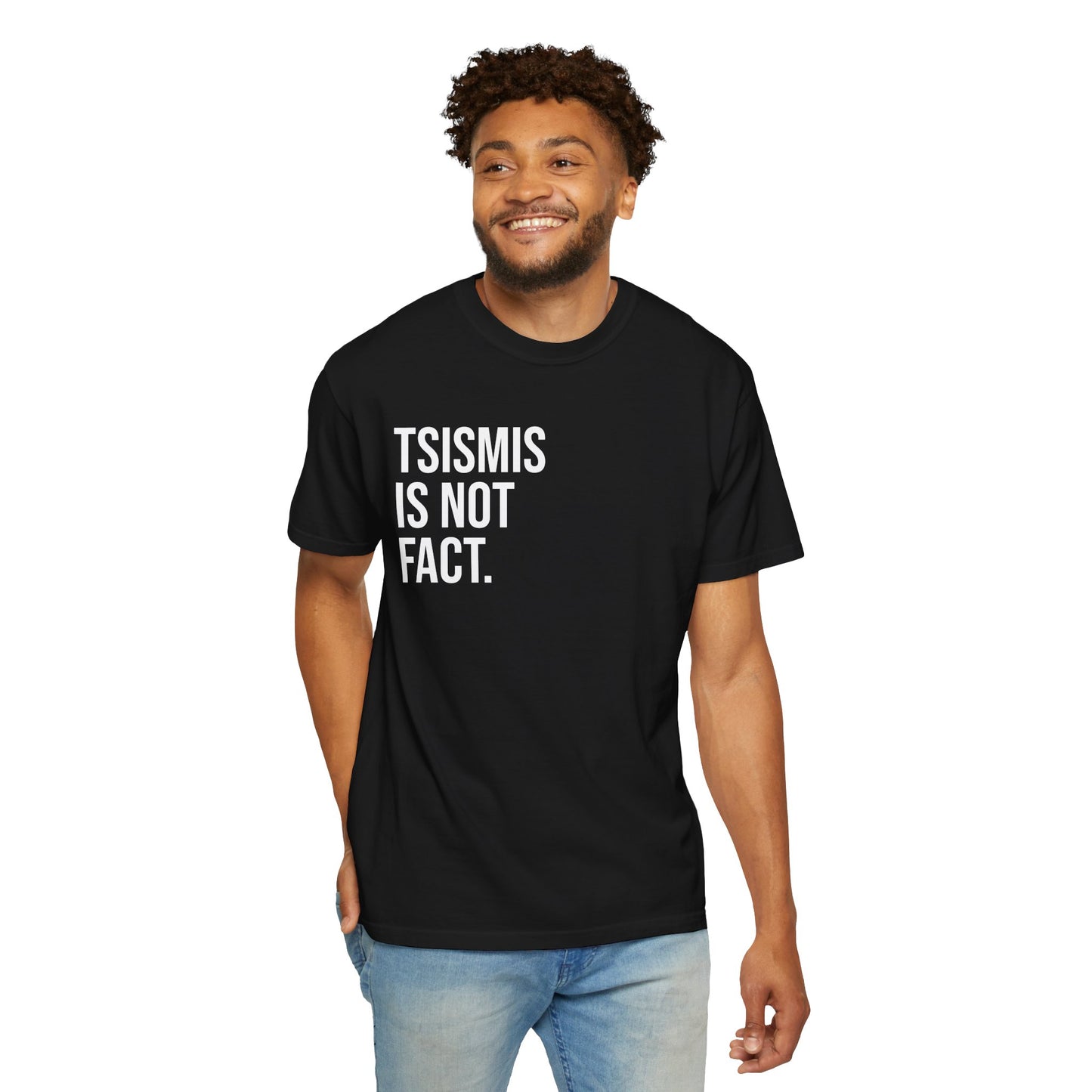 Tsismis Is Not Fact T‑Shirt — Funny Statement Graphic Tee