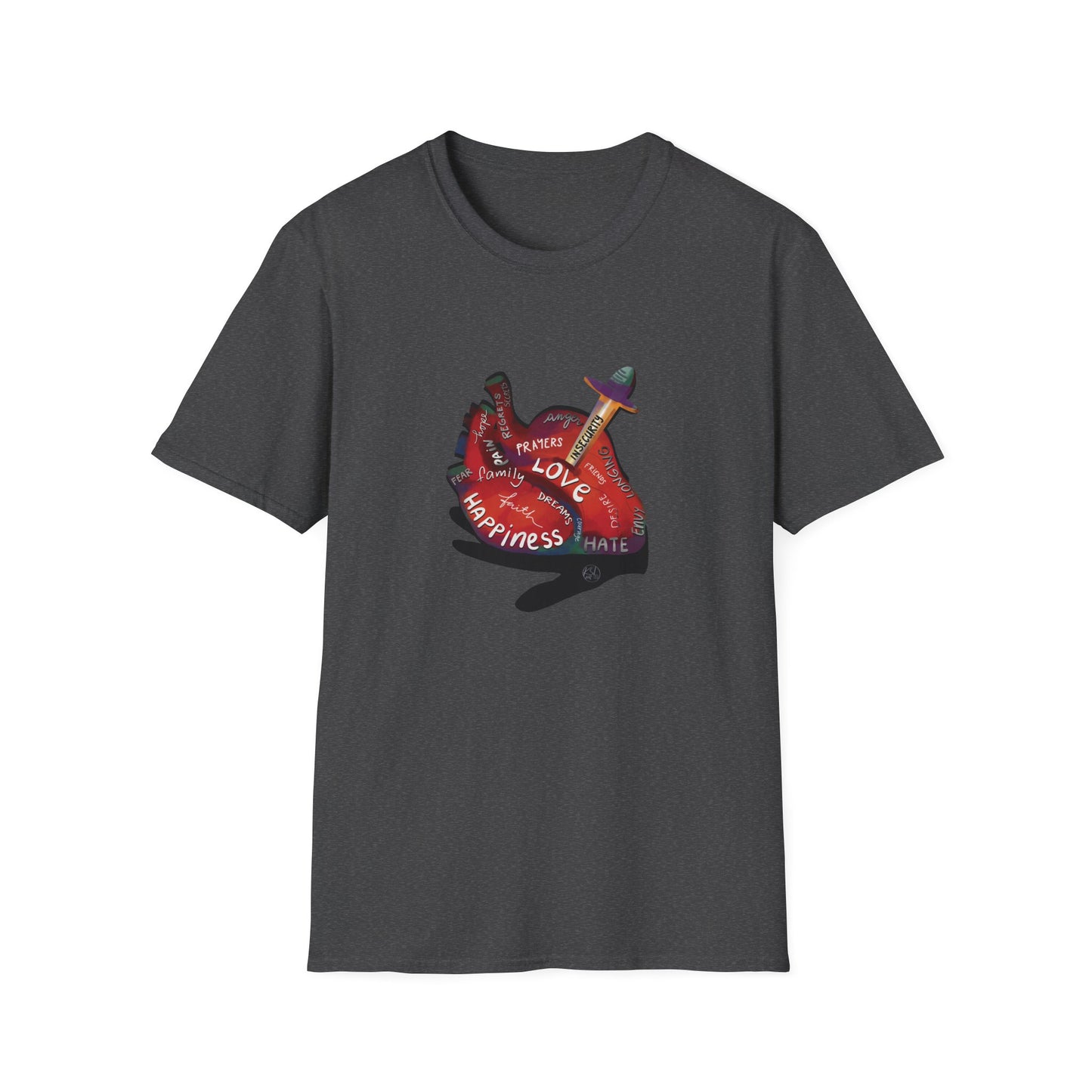 The Container — What's in Your Heart? Unisex T-Shirt