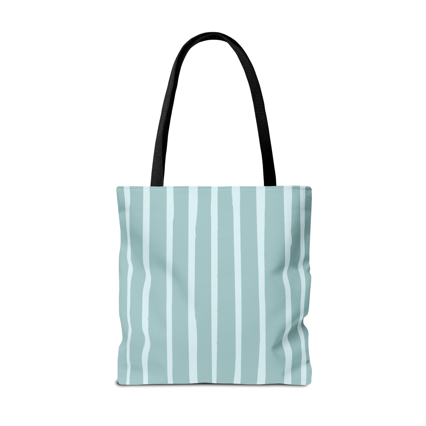 Dog Lover Tote Bag - Candy Blue Stripe - 3 Sizes Available