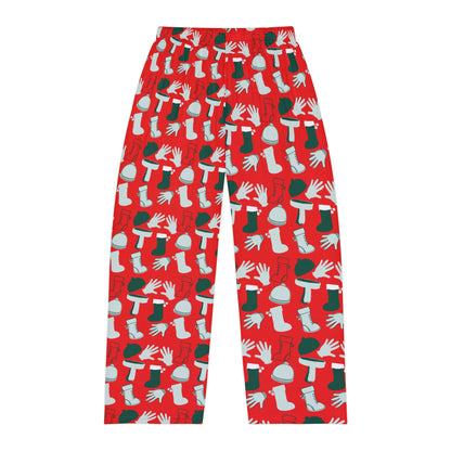 Cozy Holiday Men's Pajama Pants (AOP)