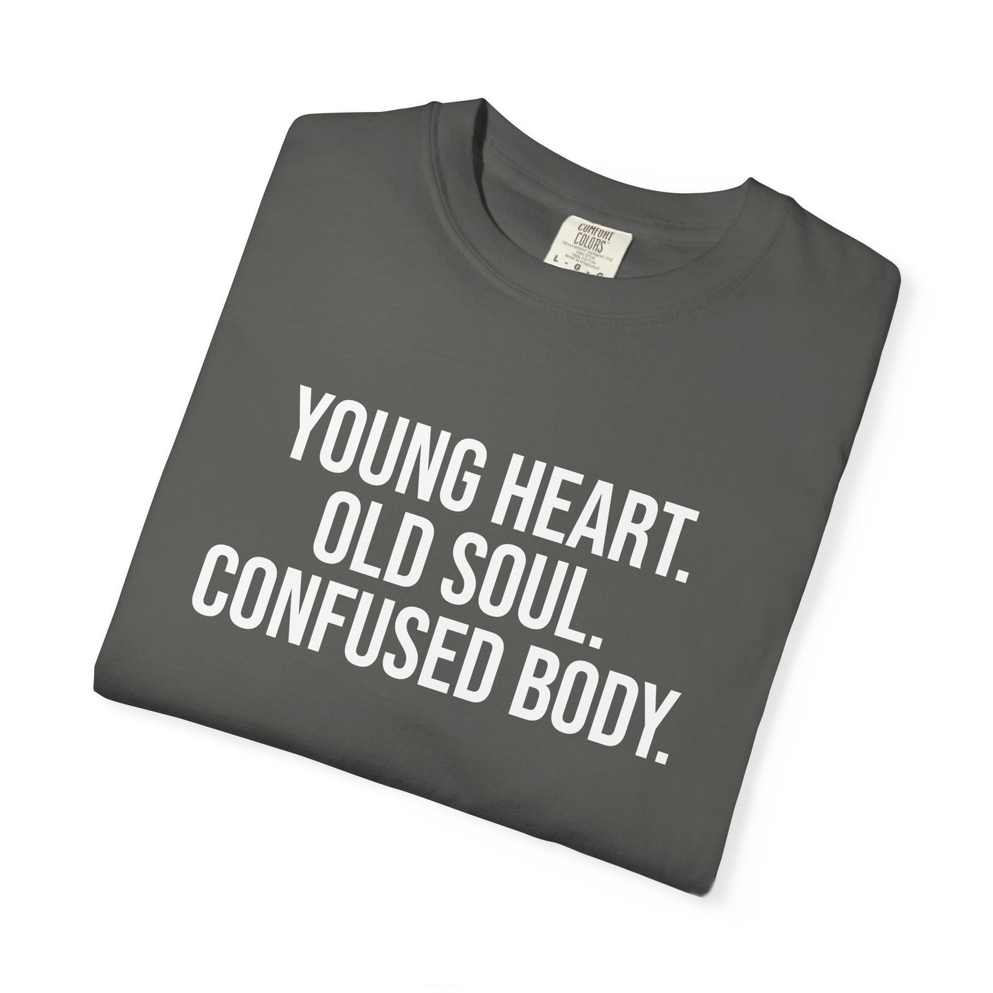 Young Heart, Old Soul — Unisex T-Shirt | KSL art
