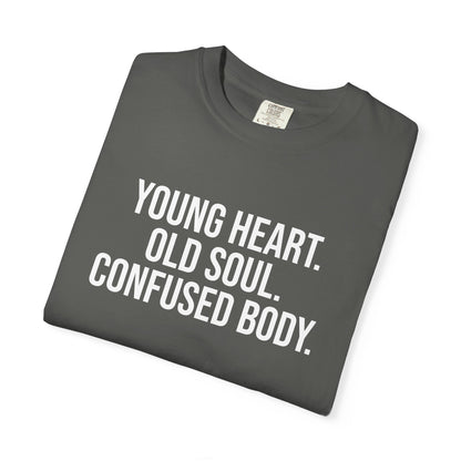Young Heart, Old Soul — Unisex T-Shirt | KSL art