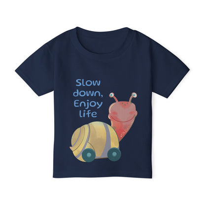 Slow Down Enjoy Life - Heavy Cotton™ Toddler T-shirt