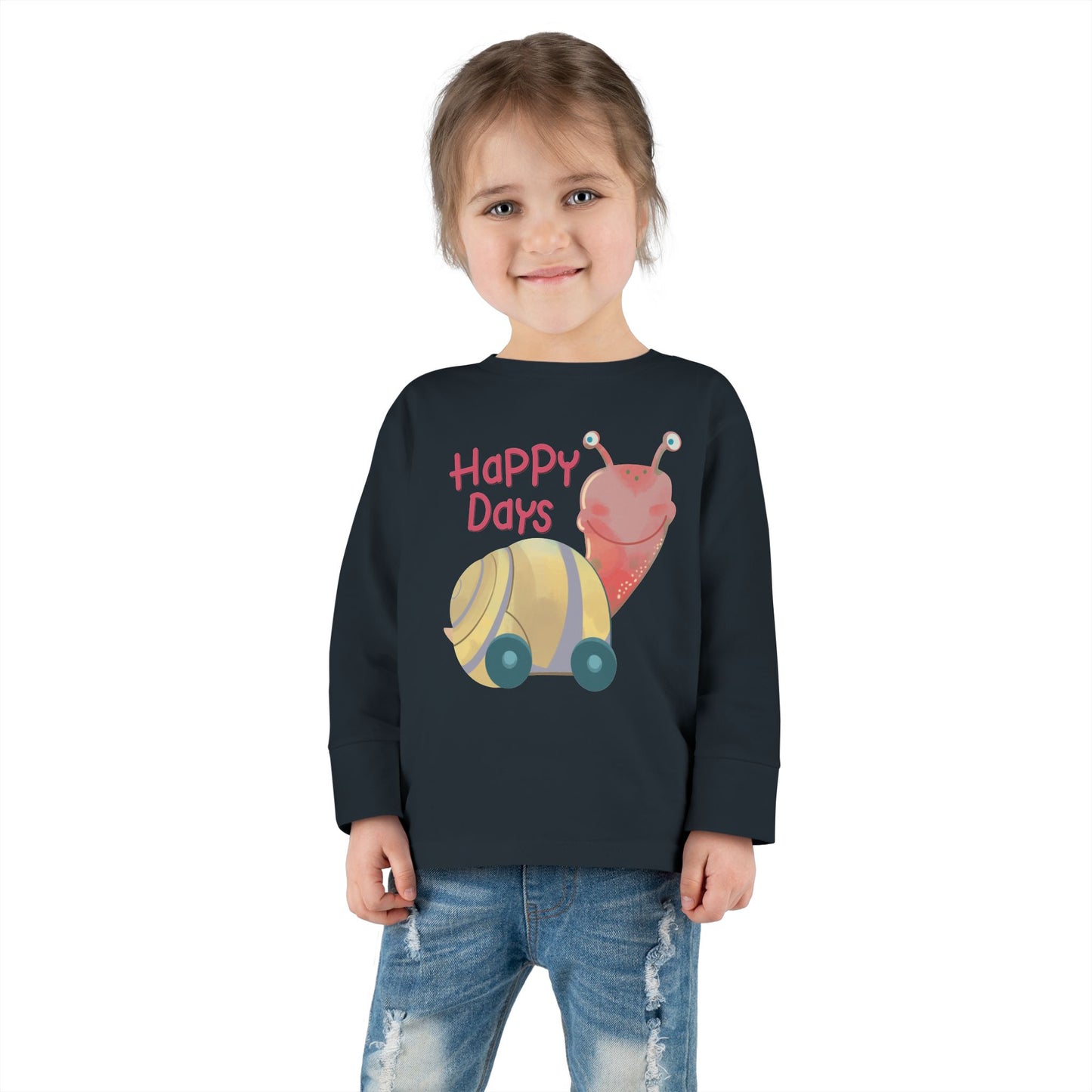 Happy Days Toddler Long Sleeve Tee