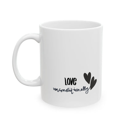 Unconditional Love — Bulldog Ceramic Mug | KSL Art