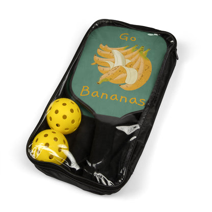 Pickleball Kit - Go Bananas Quote and Illustration