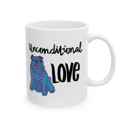 Unconditional Love — Bulldog Ceramic Mug | KSL Art