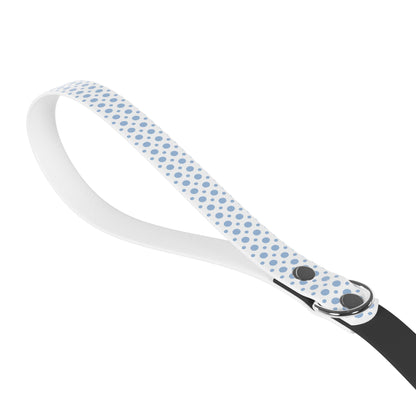 Big and Small Blue Dots Dog Leash