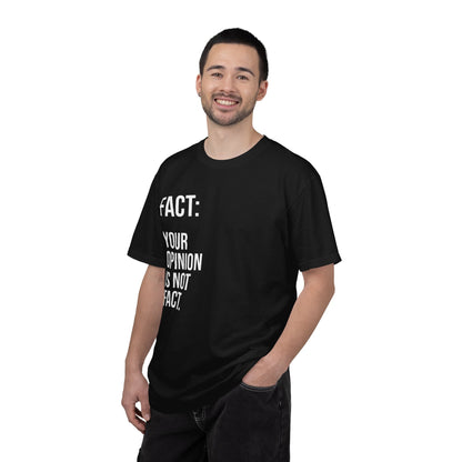 Opinion Is Not Fact —Soft Unisex Tee| KSL art