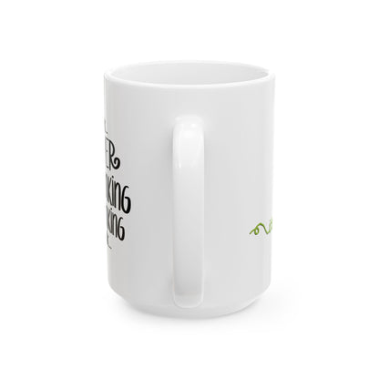 I Think I'm Over Overthinking — Ceramic Mug | KSL Art