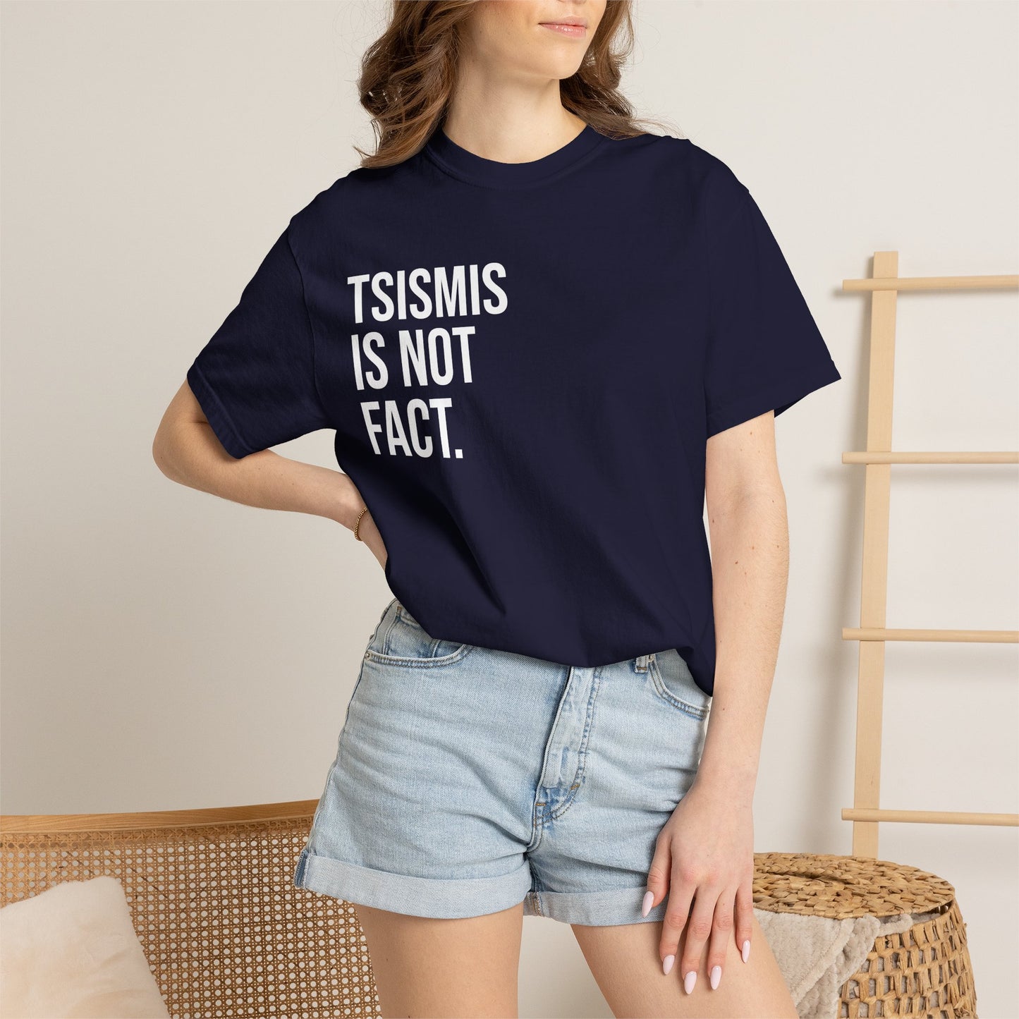 Tsismis Is Not Fact T‑Shirt — Funny Statement Graphic Tee