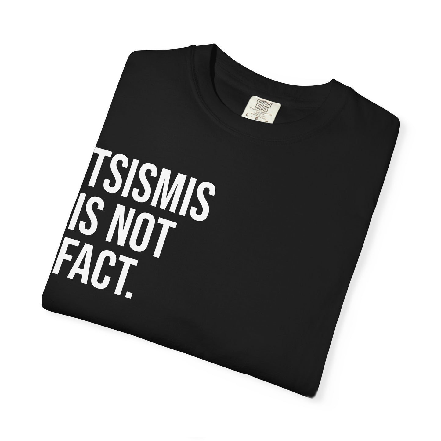 Tsismis Is Not Fact T‑Shirt — Funny Statement Graphic Tee