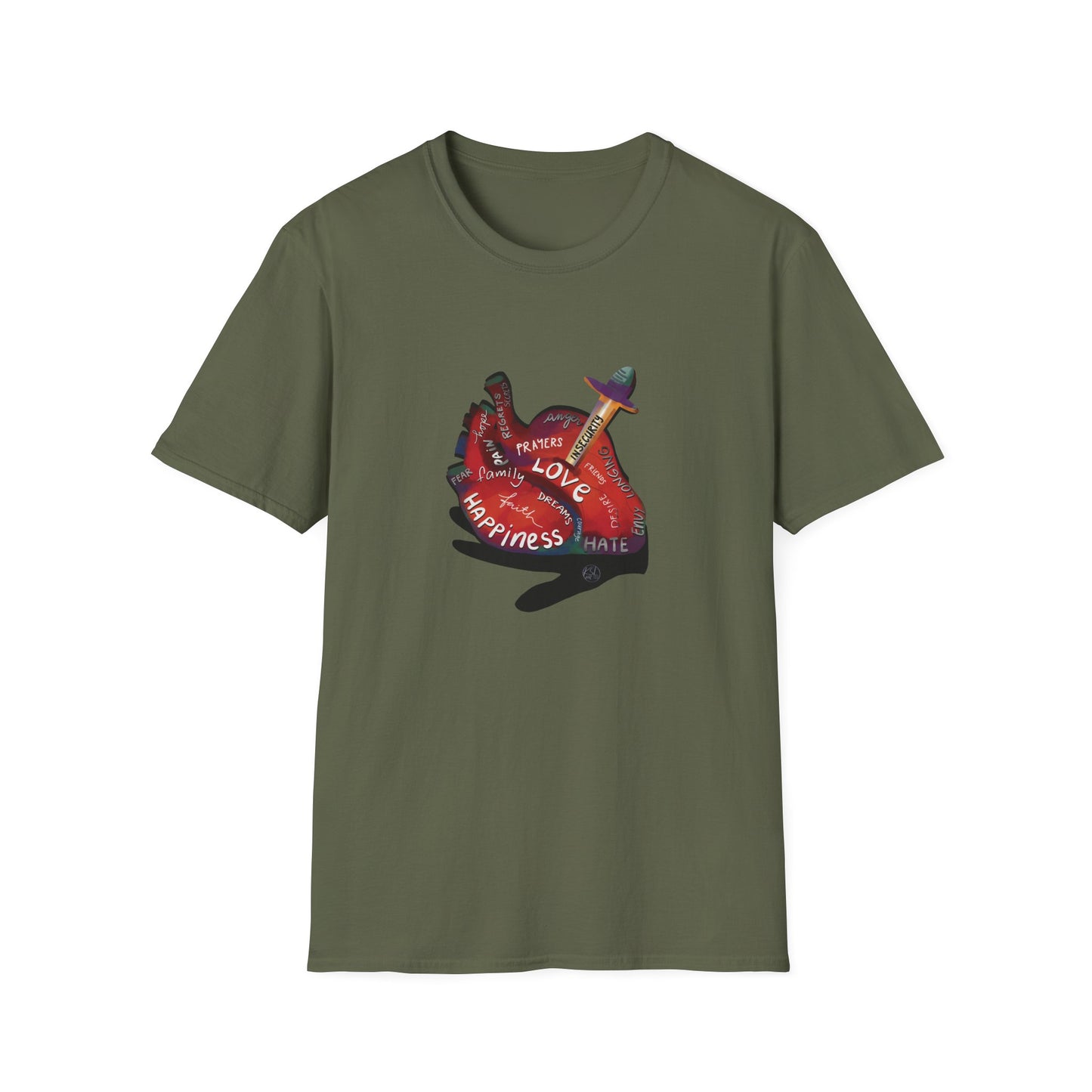 The Container — What's in Your Heart? Unisex T-Shirt