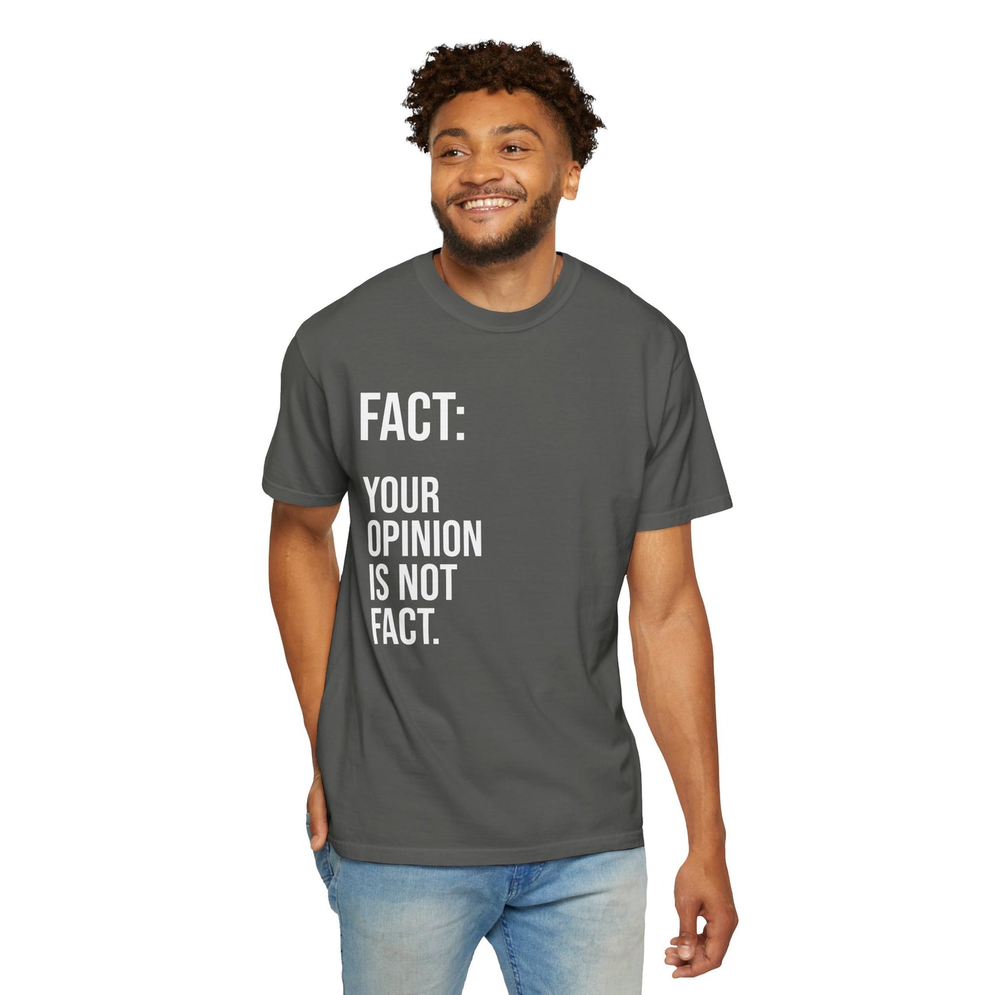 Opinion Is Not Fact —Soft Unisex Tee| KSL art