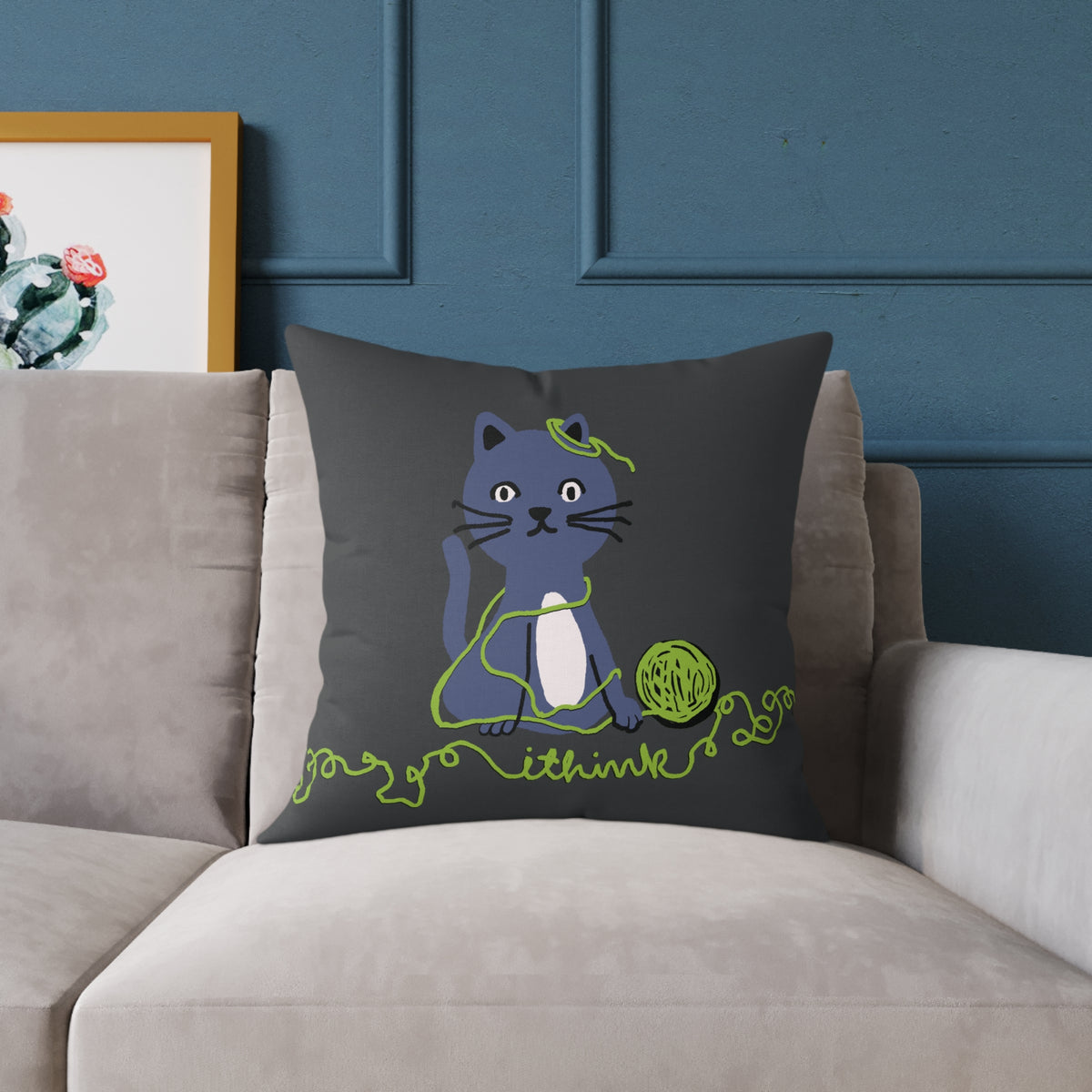 I Think I'm Over Overthinking — Throw Pillow | KSL Art