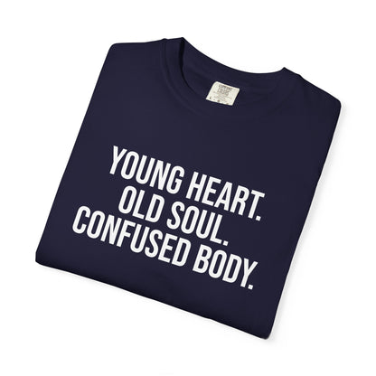 Young Heart, Old Soul — Unisex T-Shirt | KSL art