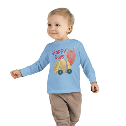 Happy Days Toddler Long Sleeve Tee