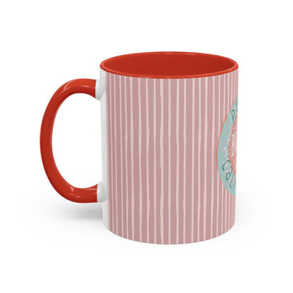 Pause Breathe Calm Down - Accent Coffee Mug (11, 15oz)