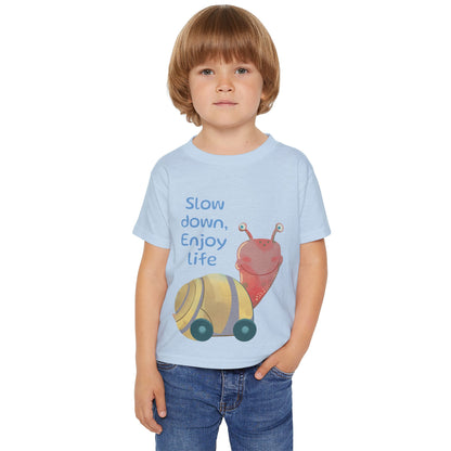 Slow Down Enjoy Life - Heavy Cotton™ Toddler T-shirt