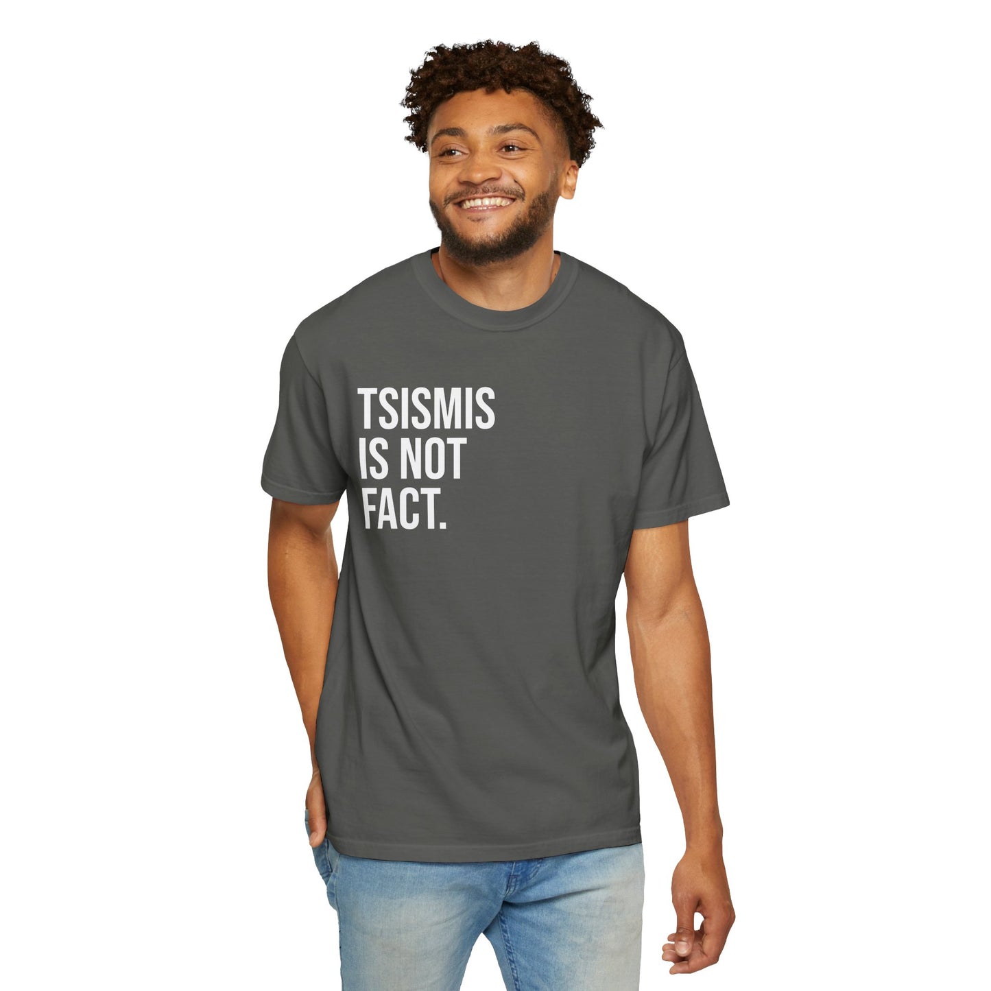 Tsismis Is Not Fact T‑Shirt — Funny Statement Graphic Tee