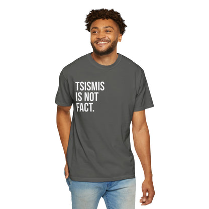 Tsismis Is Not Fact T‑Shirt — Funny Statement Graphic Tee