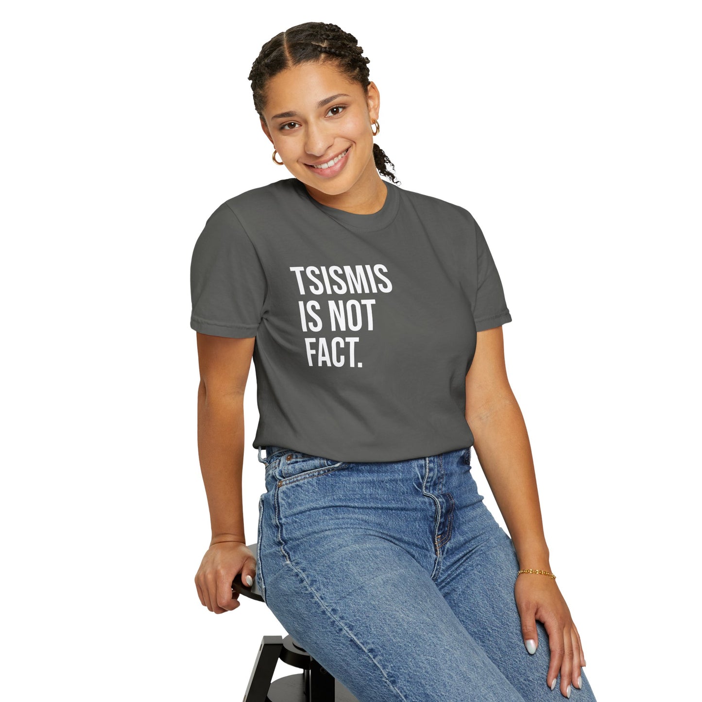 Tsismis Is Not Fact T‑Shirt — Funny Statement Graphic Tee