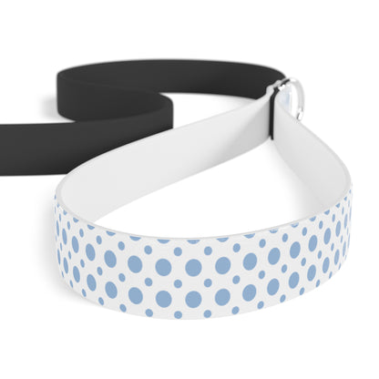 Big and Small Blue Dots Dog Leash