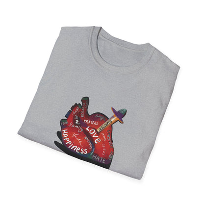 The Container — What's in Your Heart? Unisex T-Shirt