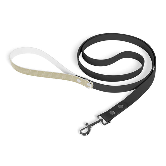 Fish Bone Pattern in Beige Leash