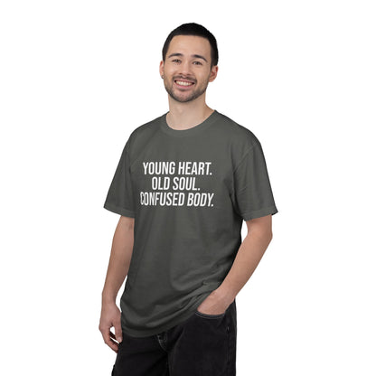 Young Heart, Old Soul — Unisex T-Shirt | KSL art