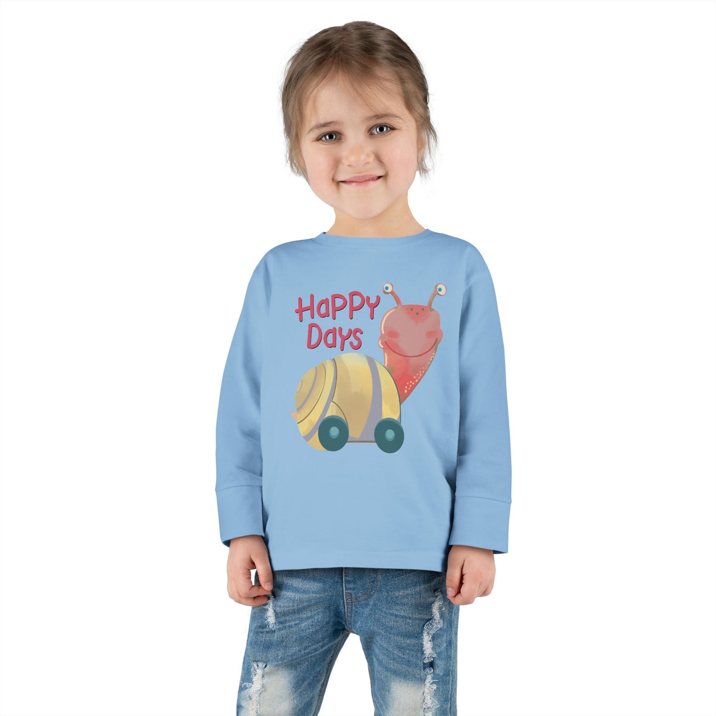 Happy Days Toddler Long Sleeve Tee