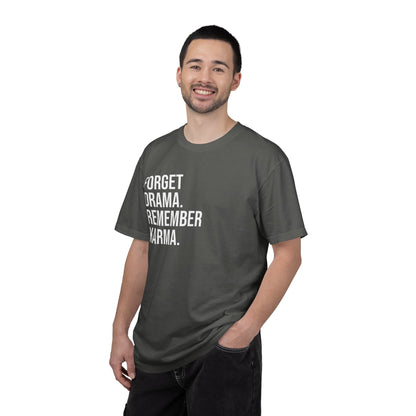 Forget Drama, Remember Karma — Unisex T-Shirt | KSL art