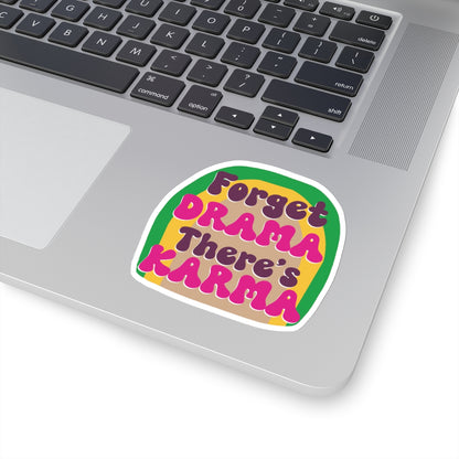 Motivational Karma Kiss-Cut Stickers