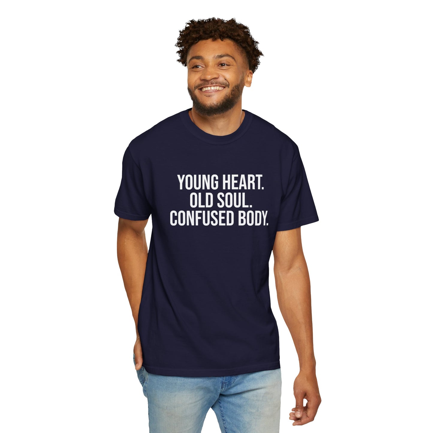 Young Heart, Old Soul — Unisex T-Shirt | KSL art