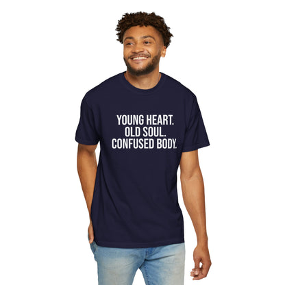 Young Heart, Old Soul — Unisex T-Shirt | KSL art