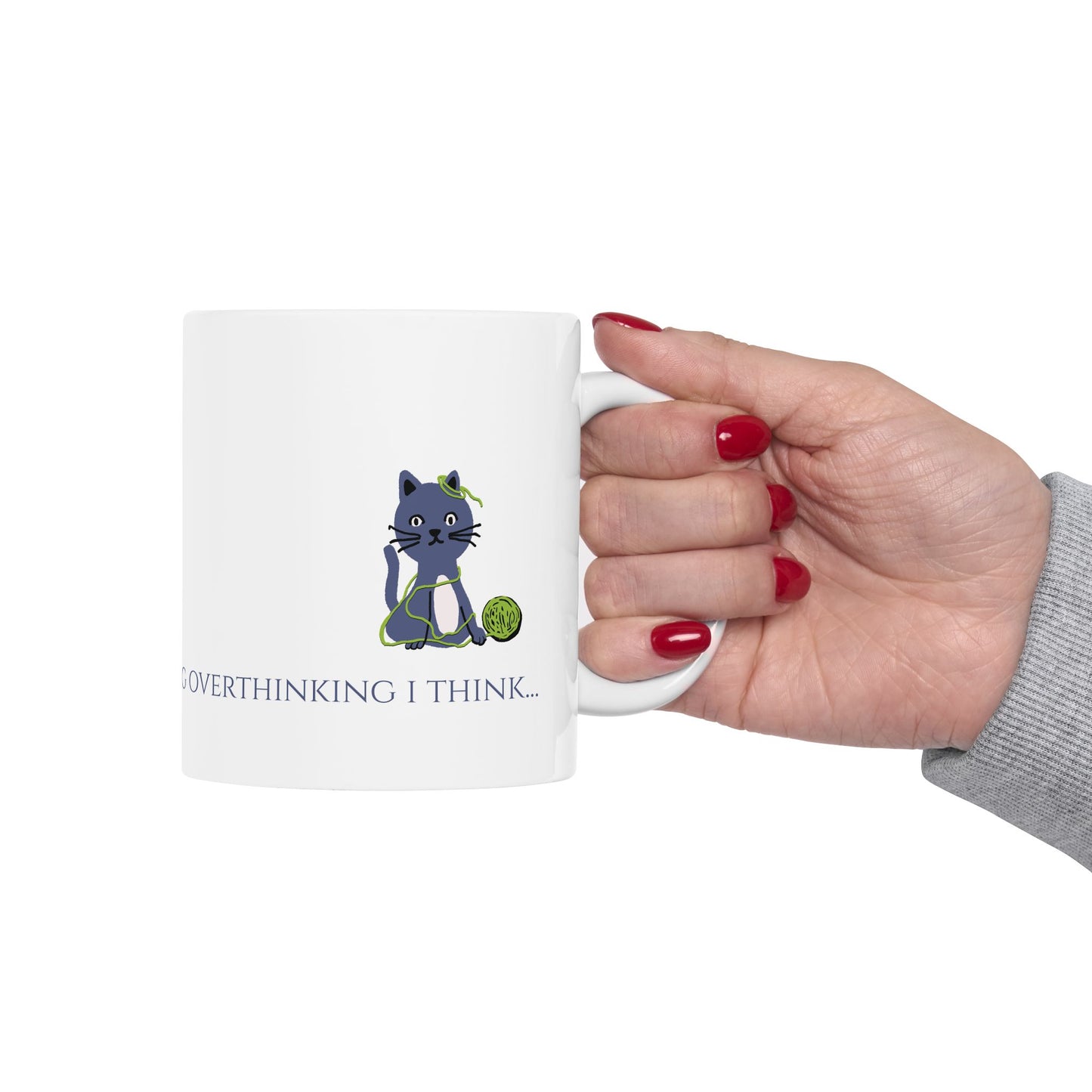 I Think I'm Over Overthinking — Wrap Mug | KSL Art