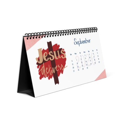 Colorful Butterfly Desktop Calendar | Inspirational Desk Decor, Yearly Planner, Office Gift, Mindfulness Reminder, 2026 Calendar
